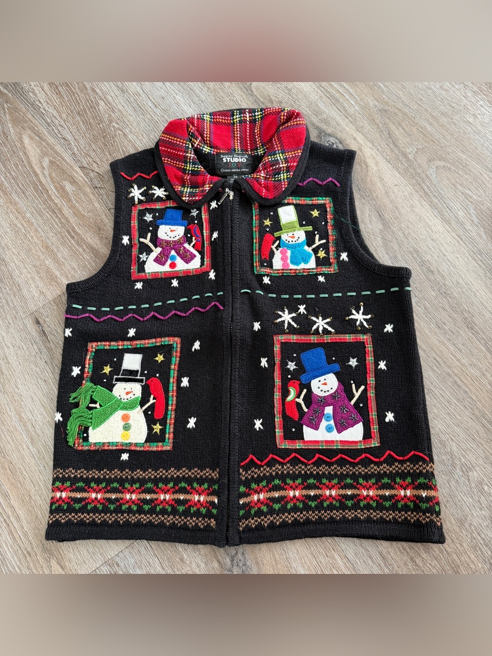 Studio Joy Christmas Vest